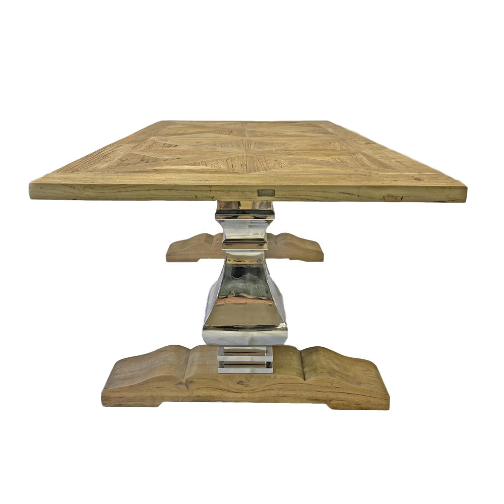 Tides Collection Eton Wooden Table with Metal Leg