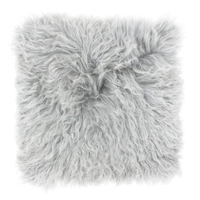Mongolian Feather Filled Sheepskin Cushion