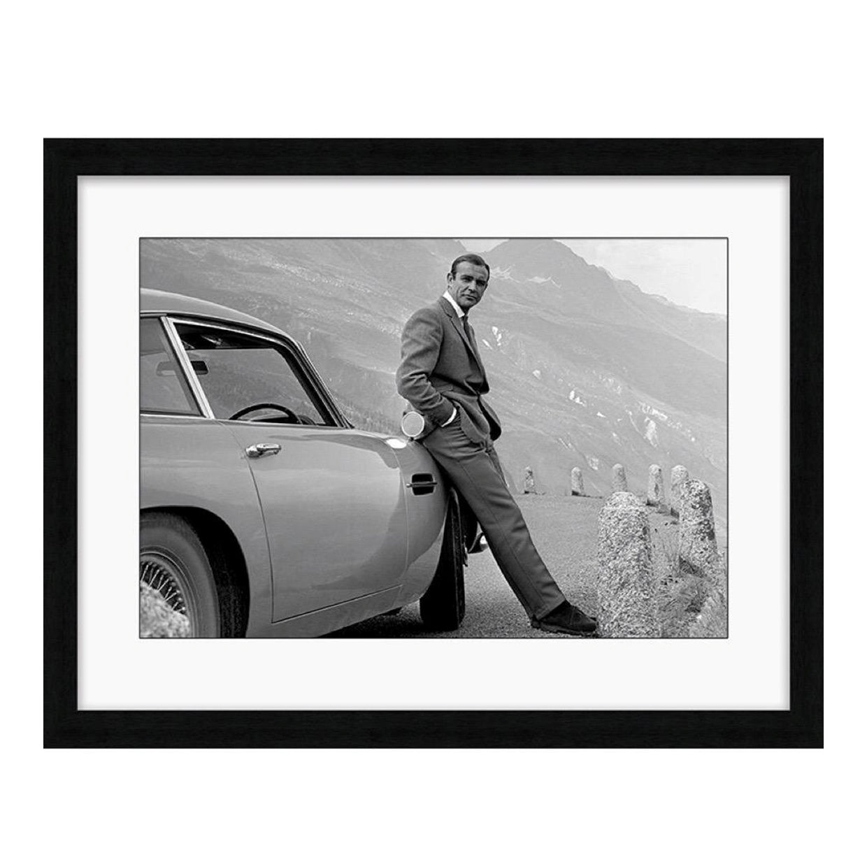 James Bond Framed Artwork