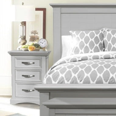 Turner Grey Painted Bedside Table