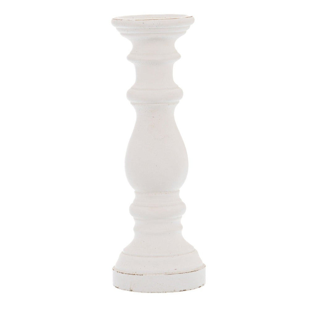 Ceramic White Candle Holders