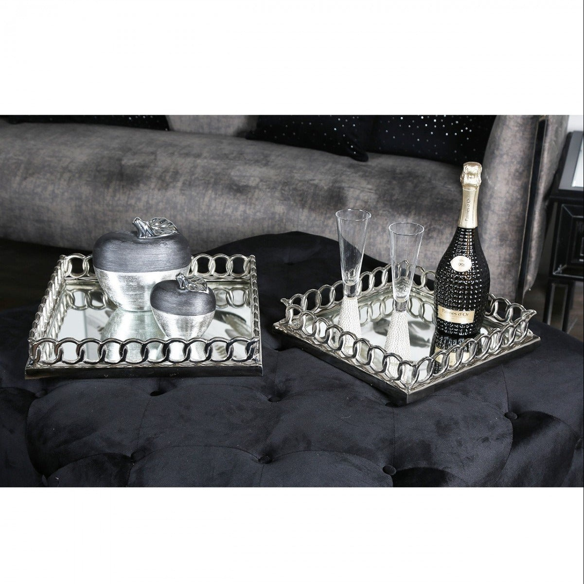 Square Chain Tray (2 sizes)