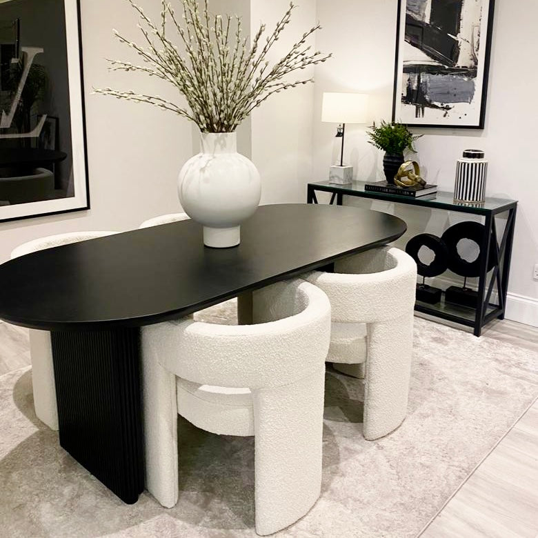 LUCIAN OVAL DINING TABLE