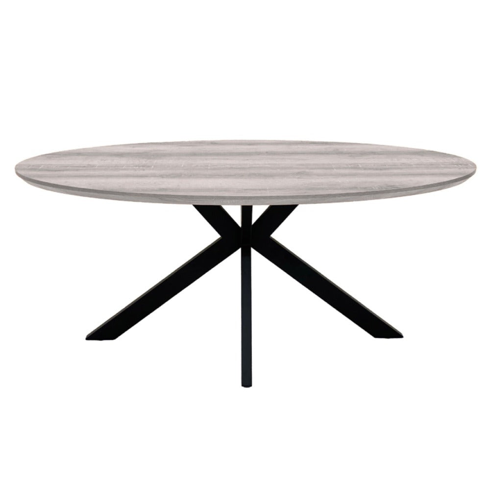 Manhattan Oval Dining Table (2 sizes)
