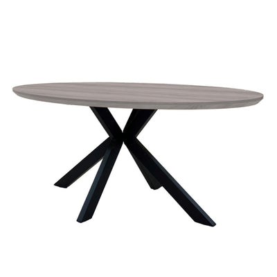 Manhattan Oval Dining Table (2 sizes)