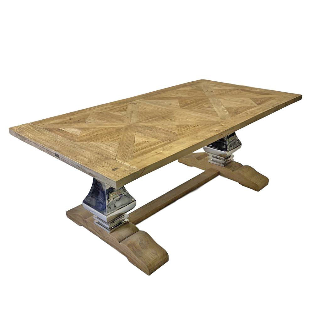 Tides Collection Eton Wooden Table with Metal Leg